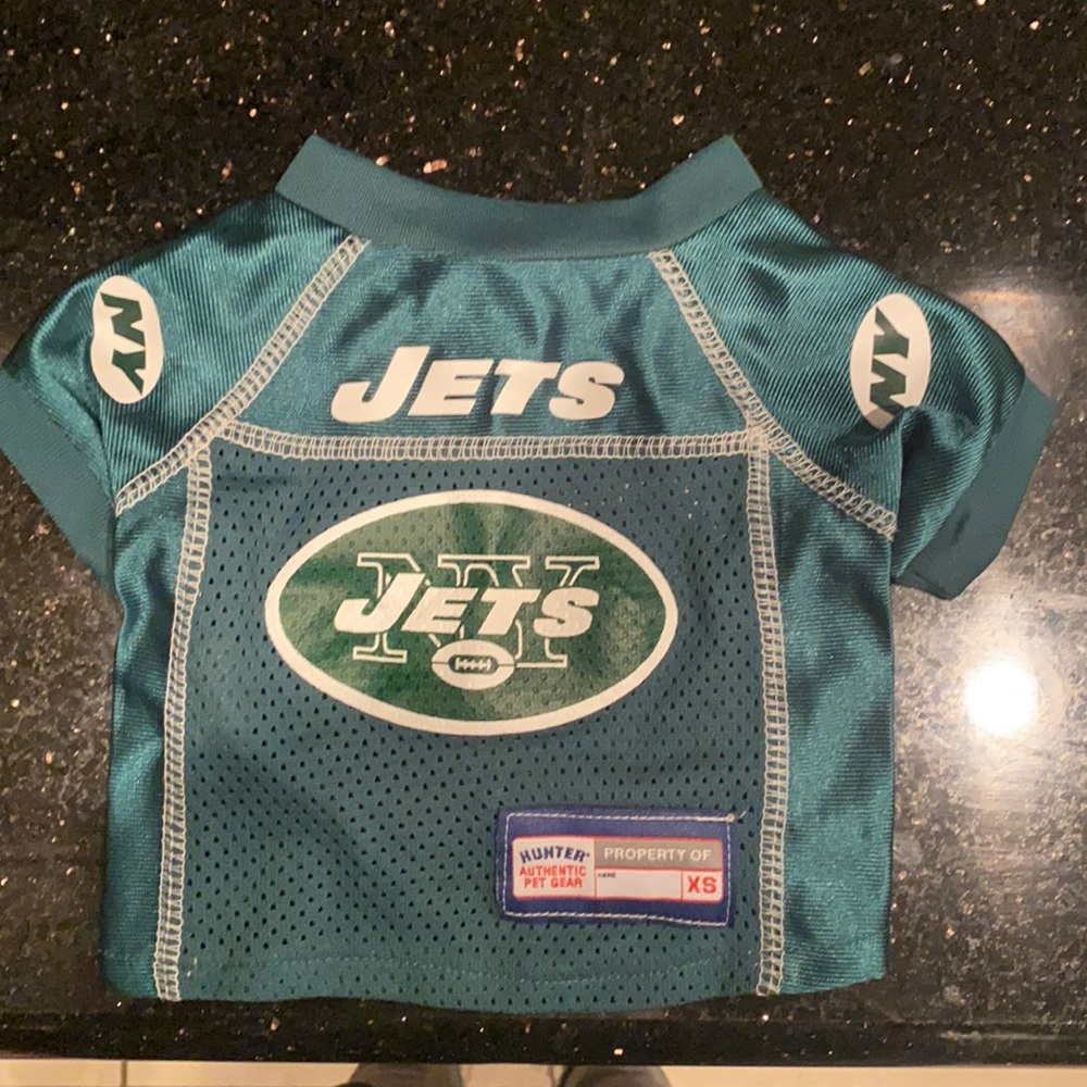 XS dog jersey. 2 NFL NY Jets Jerseys